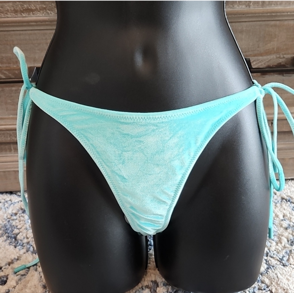 Blue crush string Bathing suit bottom